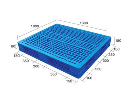 1310网格双面（置钢管）塑料托盘